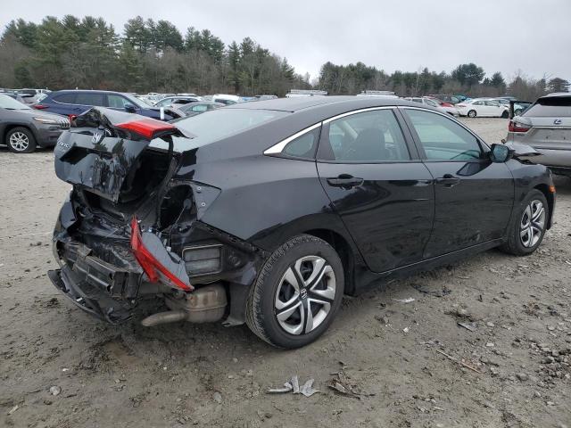 19XFC2F58JE201265 - 2018 HONDA CIVIC LX BLACK photo 3