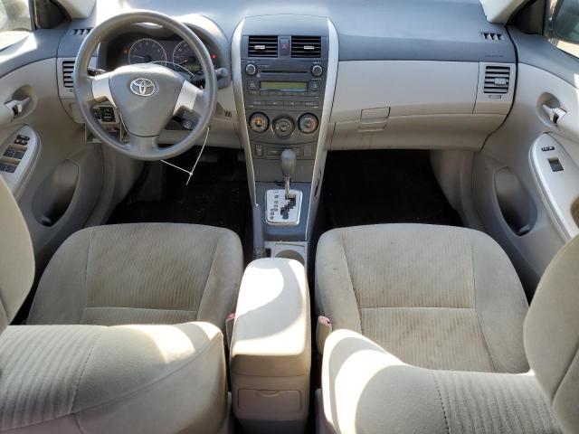 1NXBU4EE6AZ198436 - 2010 TOYOTA COROLLA BASE SILVER photo 8