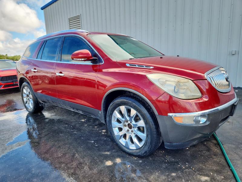 5GALRCED9AJ172718 - 2010 BUICK ENCLAVE CXL BURGUNDY photo 4