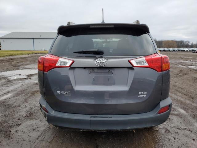 JTMRFREV3FD116115 - 2015 TOYOTA RAV4 XLE GRAY photo 6