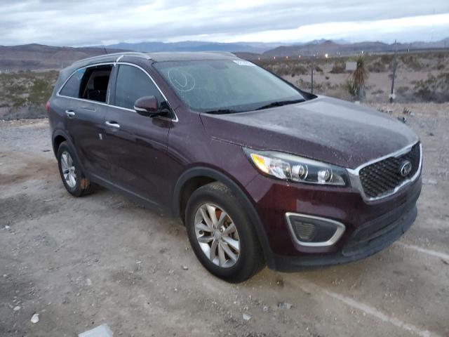 5XYPG4A35HG288016 - 2017 KIA SORENTO LX BURGUNDY photo 4