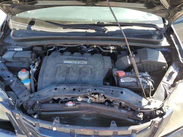 5FNRL3H46AB074047 - 2010 HONDA ODYSSEY EX BLUE photo 12