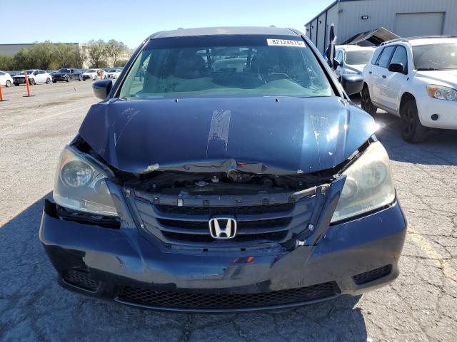 5FNRL3H46AB074047 - 2010 HONDA ODYSSEY EX BLUE photo 5