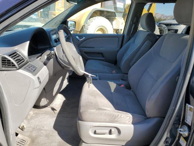 5FNRL3H46AB074047 - 2010 HONDA ODYSSEY EX BLUE photo 7