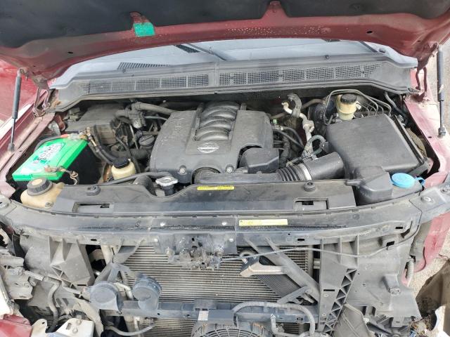 5N1AA08A75N703907 - 2005 NISSAN ARMADA SE RED photo 12