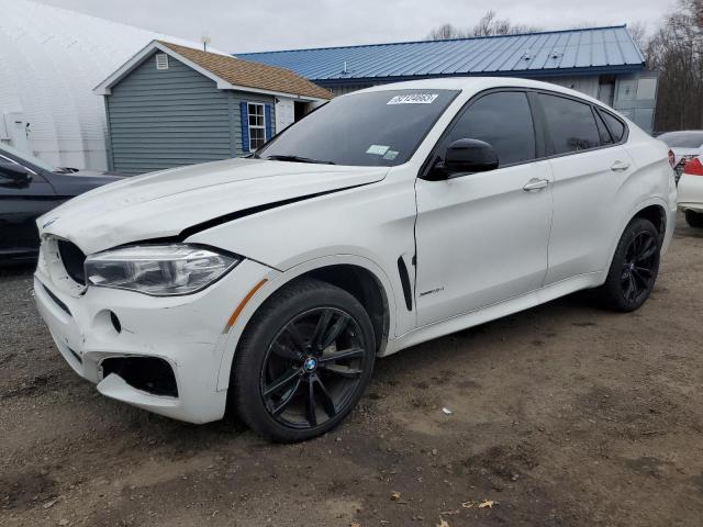 5UXKU2C57J0X50477 - 2018 BMW X6 XDRIVE35I WHITE photo 1