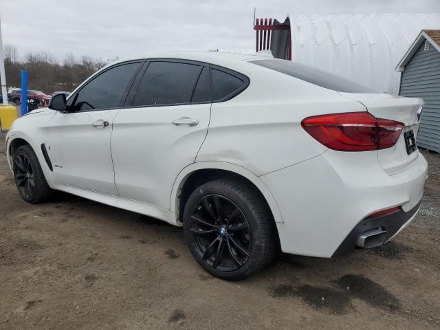 5UXKU2C57J0X50477 - 2018 BMW X6 XDRIVE35I WHITE photo 2