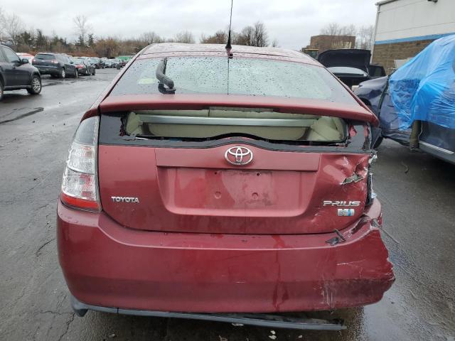 JTDKB22U257056678 - 2005 TOYOTA PRIUS BURGUNDY photo 6