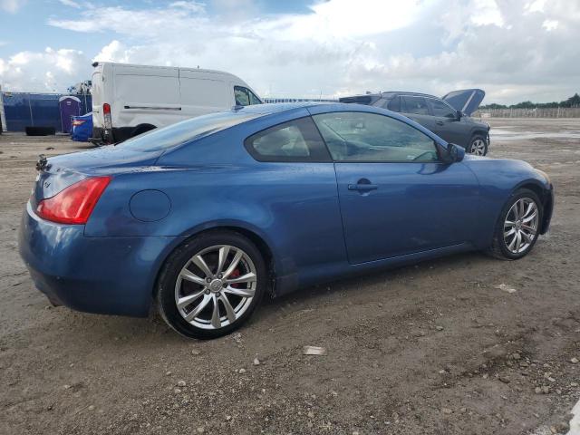 JNKCV64E79M602504 - 2009 INFINITI G37 BASE BLUE photo 3