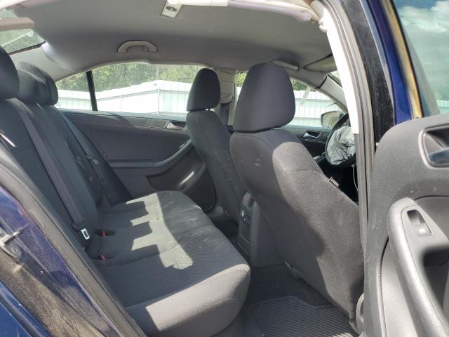 3VW2K7AJ6EM428174 - 2014 VOLKSWAGEN JETTA BASE BLUE photo 10