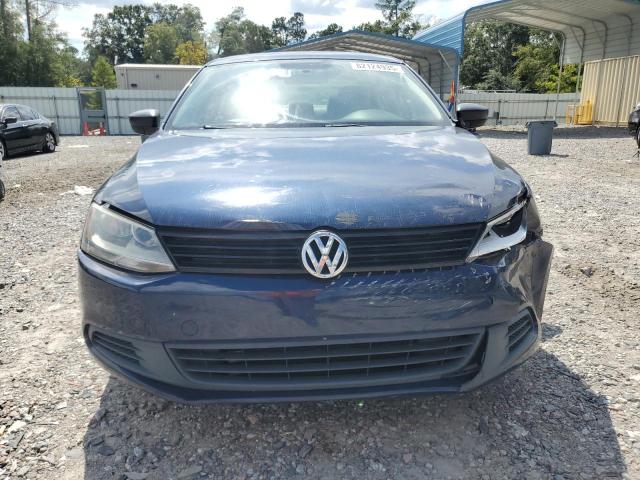 3VW2K7AJ6EM428174 - 2014 VOLKSWAGEN JETTA BASE BLUE photo 5