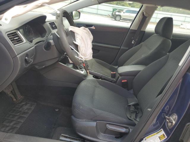 3VW2K7AJ6EM428174 - 2014 VOLKSWAGEN JETTA BASE BLUE photo 7