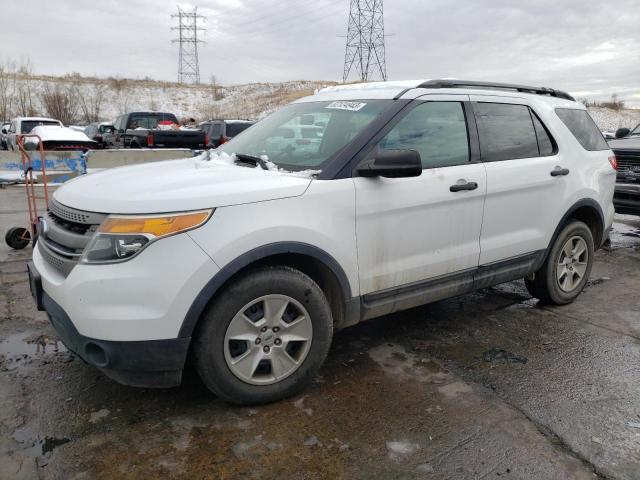 1FM5K8B87DGA14889 - 2013 FORD EXPLORER WHITE photo 1