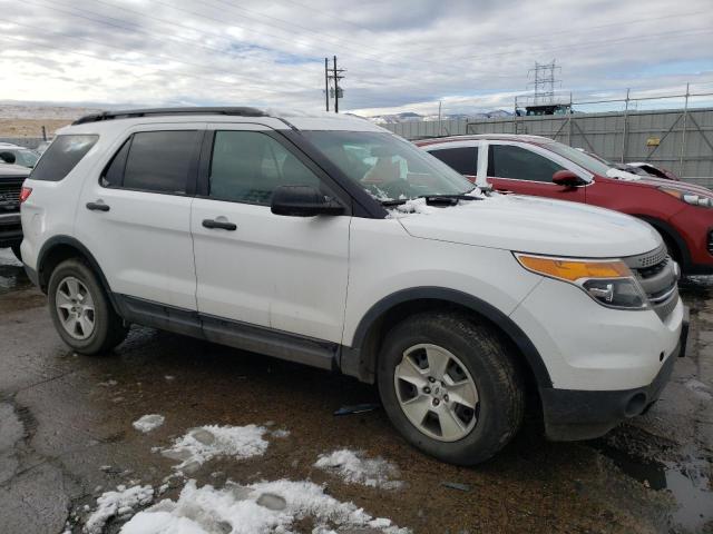 1FM5K8B87DGA14889 - 2013 FORD EXPLORER WHITE photo 4