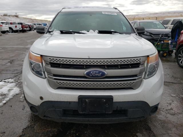 1FM5K8B87DGA14889 - 2013 FORD EXPLORER WHITE photo 5