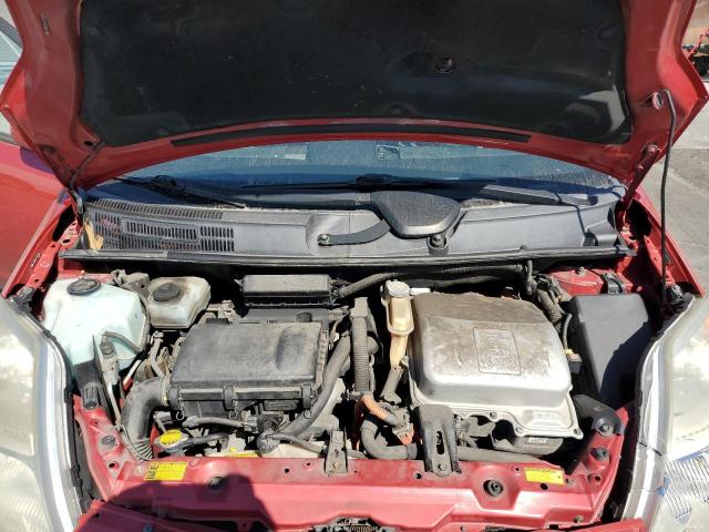 JTDKB20U067079204 - 2006 TOYOTA PRIUS Қызыл фото 11