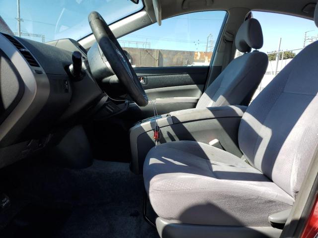 JTDKB20U067079204 - 2006 TOYOTA PRIUS Қызыл фото 7