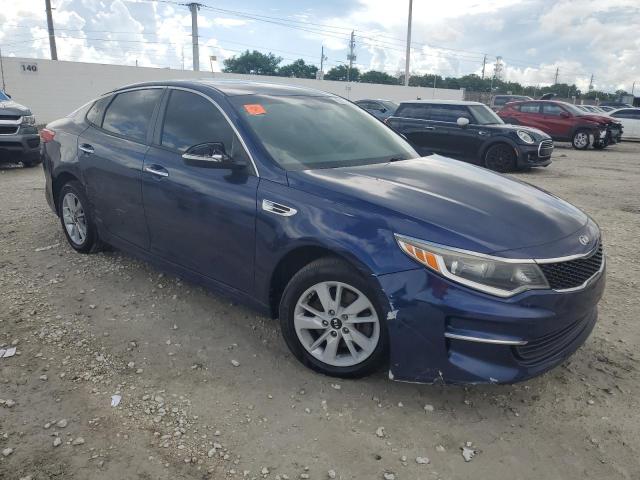 5XXGT4L33HG144624 - 2017 KIA OPTIMA LX BLUE photo 4