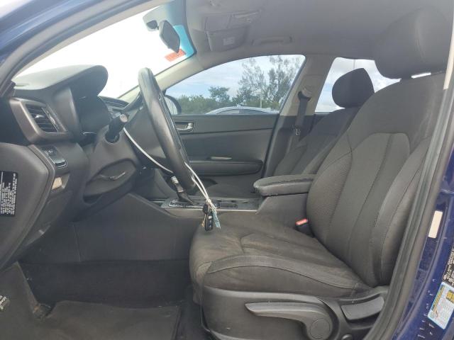 5XXGT4L33HG144624 - 2017 KIA OPTIMA LX BLUE photo 7
