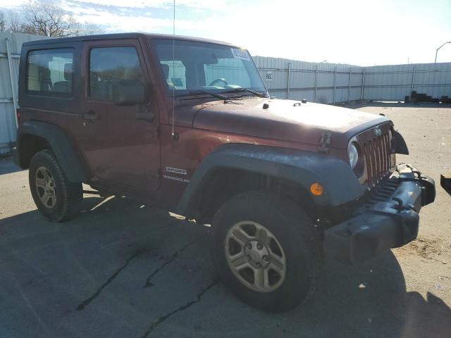 1J4AA2D19AL140364 - 2010 JEEP WRANGLER SPORT MAROON photo 4