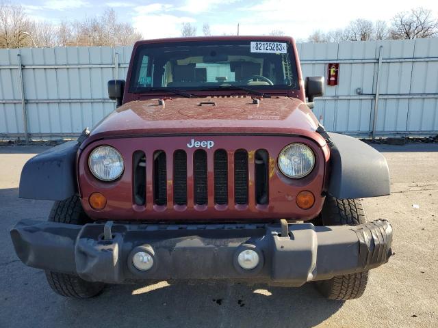 1J4AA2D19AL140364 - 2010 JEEP WRANGLER SPORT MAROON photo 5