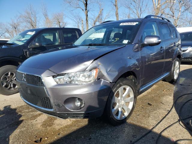 JA4JS4AX1AZ009413 - 2010 MITSUBISHI OUTLANDER XLS GRAY photo 1