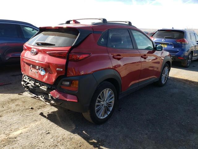 KM8K6CAA0MU680573 - 2021 HYUNDAI KONA SEL PLUS RED photo 3