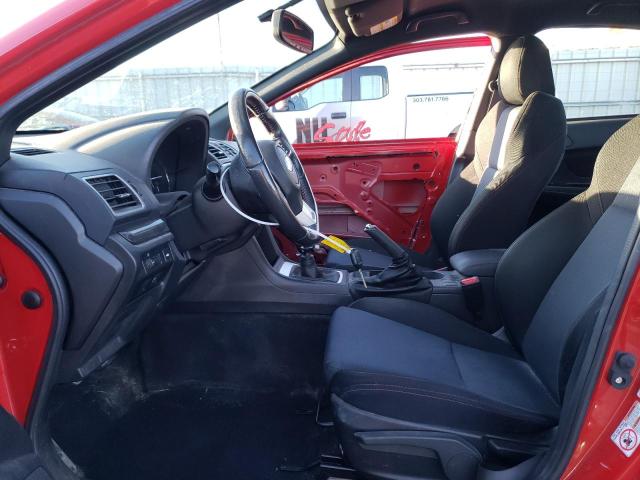 JF1VA1B66G9808780 - 2016 SUBARU WRX RED photo 7