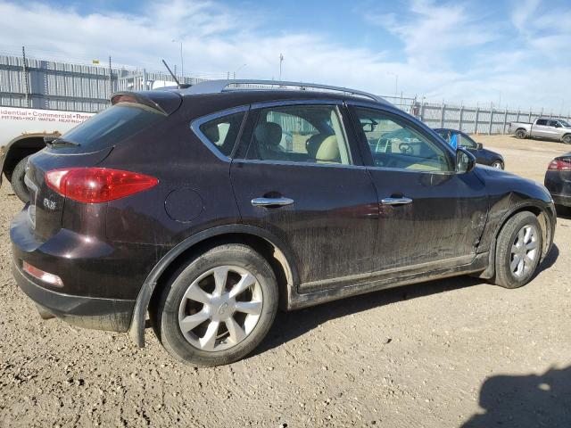 JN1AJ0HR2AM754325 - 2010 INFINITI EX35 BASE BURGUNDY photo 3