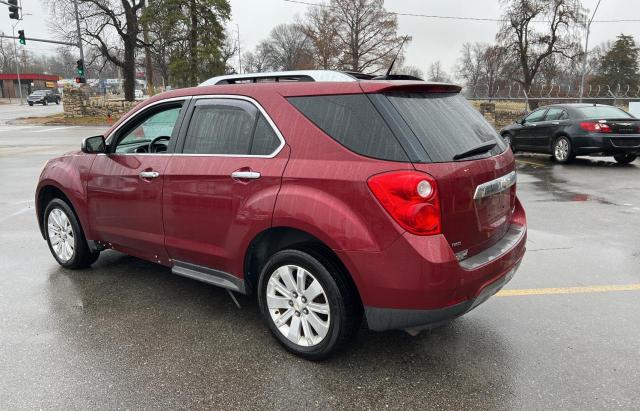 2CNFLNEW1A6350351 - 2010 CHEVROLET EQUINOX LT BURGUNDY photo 3