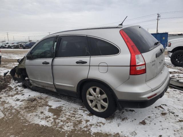 5J6RE4H46BL081704 - 2011 HONDA CR-V SE SILVER photo 2