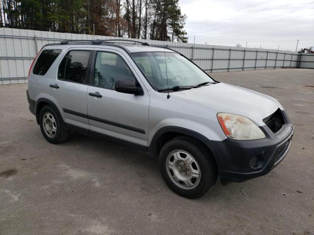 SHSRD68585U304029 - 2005 HONDA CR-V LX SILVER photo 4