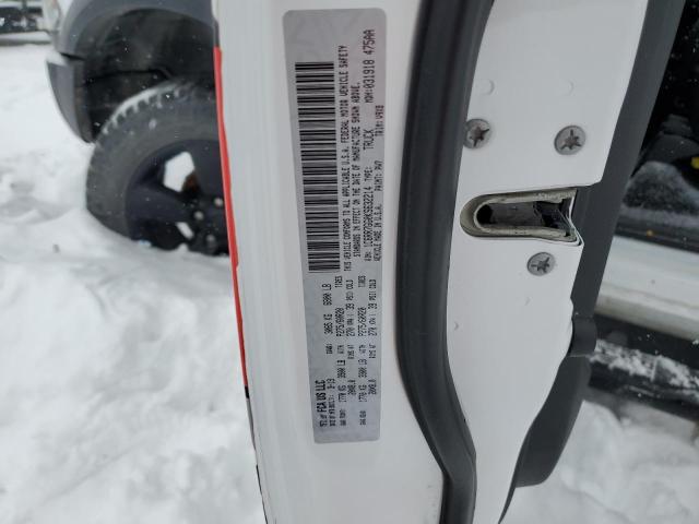 1C6RR7GG0KS632214 - 2019 RAM 1500 CLASS SLT თეთრი ფოტო 12