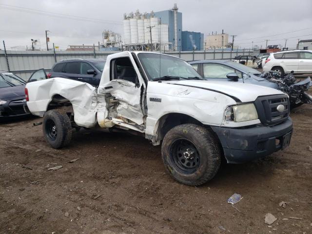 1FTYR10DX7PA38676 - 2007 FORD RANGER WHITE photo 4