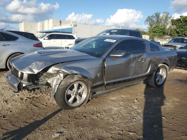 1ZVHT80N795128589 - 2009 FORD MUSTANG GRAY photo 1