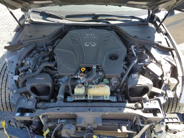 JN1EV7AP0KM515039 - 2019 INFINITI Q50 LUXE GRAY photo 11