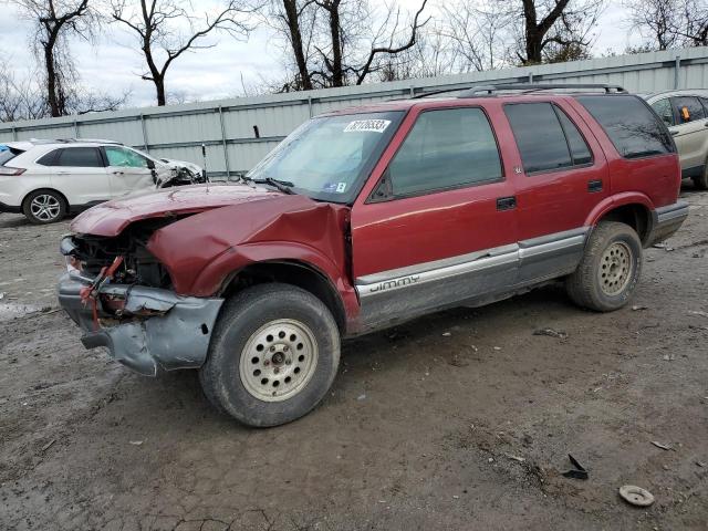 1GKDT13W6S2527292 - 1995 GMC JIMMY MAROON photo 1