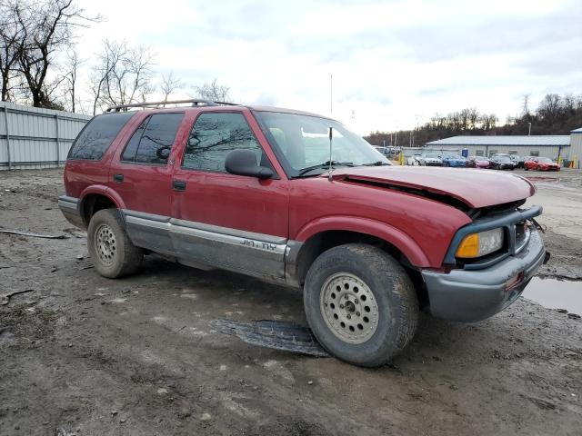 1GKDT13W6S2527292 - 1995 GMC JIMMY MAROON photo 4