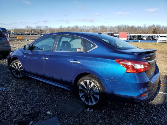 3N1AB7AP1JY216842 - 2018 NISSAN SENTRA S BLUE photo 2