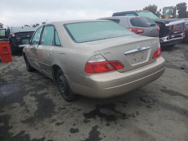 4T1BF28B74U378173 - 2004 TOYOTA AVALON XL TAN photo 2