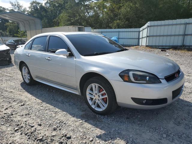 2G1WC5E31C1108162 - 2012 CHEVROLET IMPALA LTZ Plata foto 4
