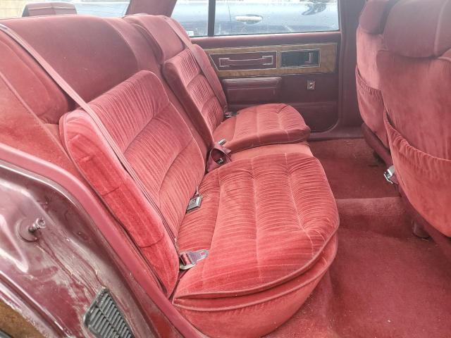 1G4HR54C3KH515715 - 1989 BUICK LESABRE LIMITED MAROON photo 10