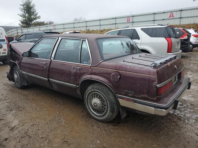 1G4HR54C3KH515715 - 1989 BUICK LESABRE LIMITED MAROON photo 2