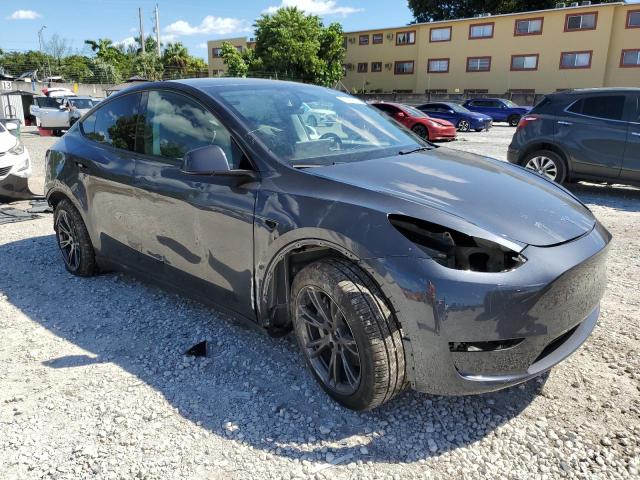 7SAYGDED3SA371501 - 2025 TESLA MODEL Y GRAY photo 4
