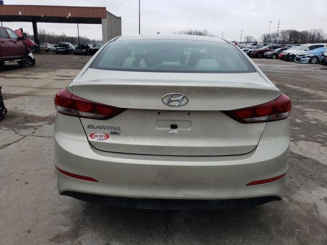 KMHD74LF5JU478246 - 2018 HYUNDAI ELANTRA SE BEIGE photo 6