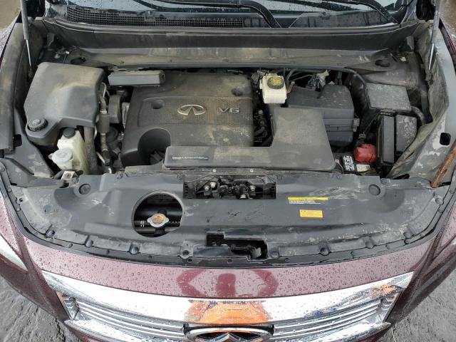 5N1AL0MN2FC522245 - 2015 INFINITI QX60 栗色 照片 12