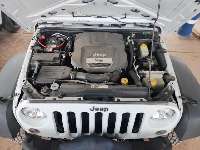 1C4BJWDG4GL116486 - 2016 JEEP WRANGLER U SPORT თეთრი ფოტო 11