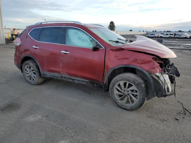 5N1AT2MV0FC850095 - 2015 NISSAN ROGUE S RED photo 4