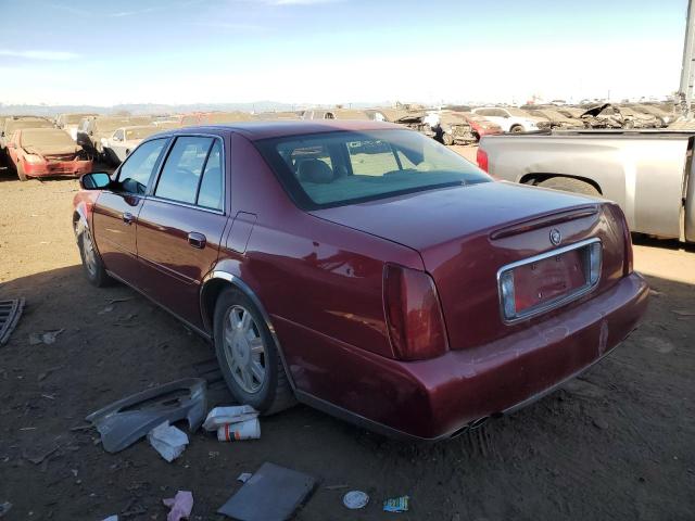 1G6KD54Y44U192339 - 2004 CADILLAC DEVILLE BURGUNDY photo 2