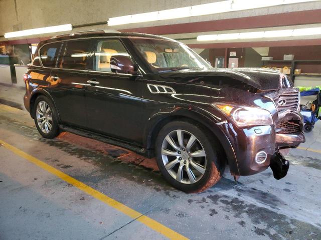 JN8AZ2NE2C9022175 - 2012 INFINITI QX56 BLACK photo 4